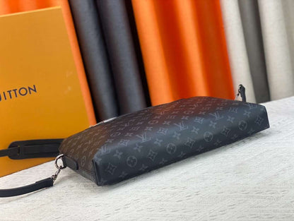 LV Odyssey Briefcase Monogram Eclipse Canvas Best Quality