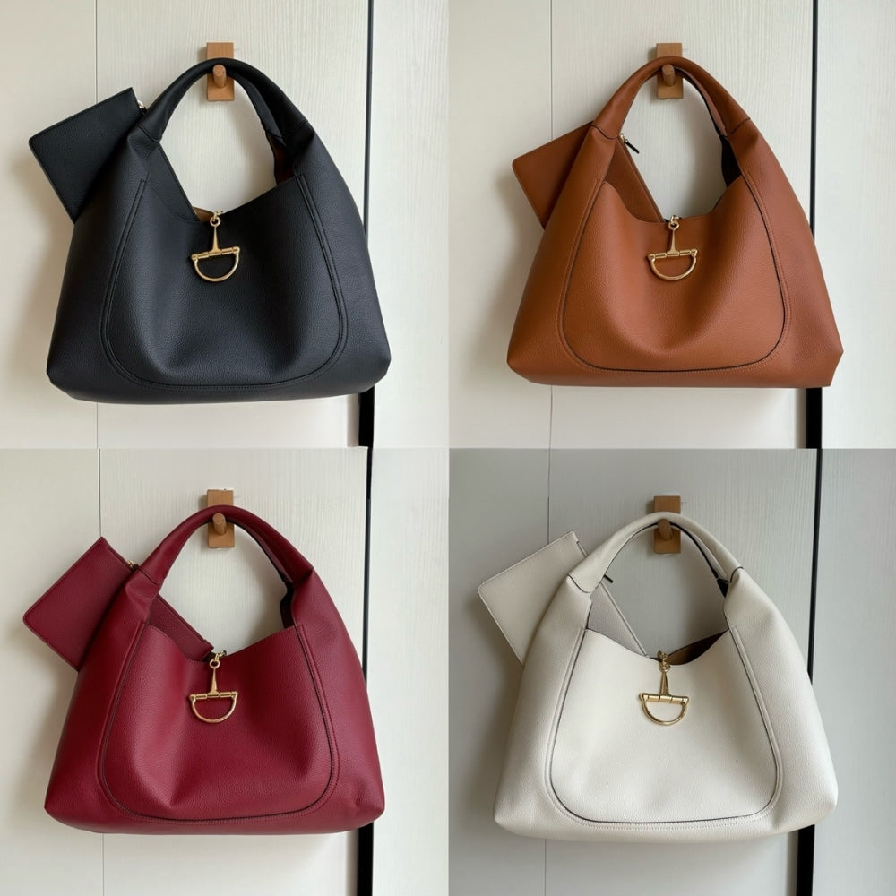 GUCCI SOFTBIT MAXI SHOULDER BAG BLACK 46CM 837466 AAEAO 1000