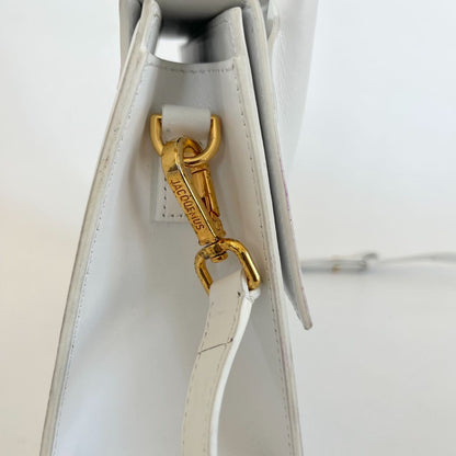 Jacquemus Le Grand Chiquito white leather bag