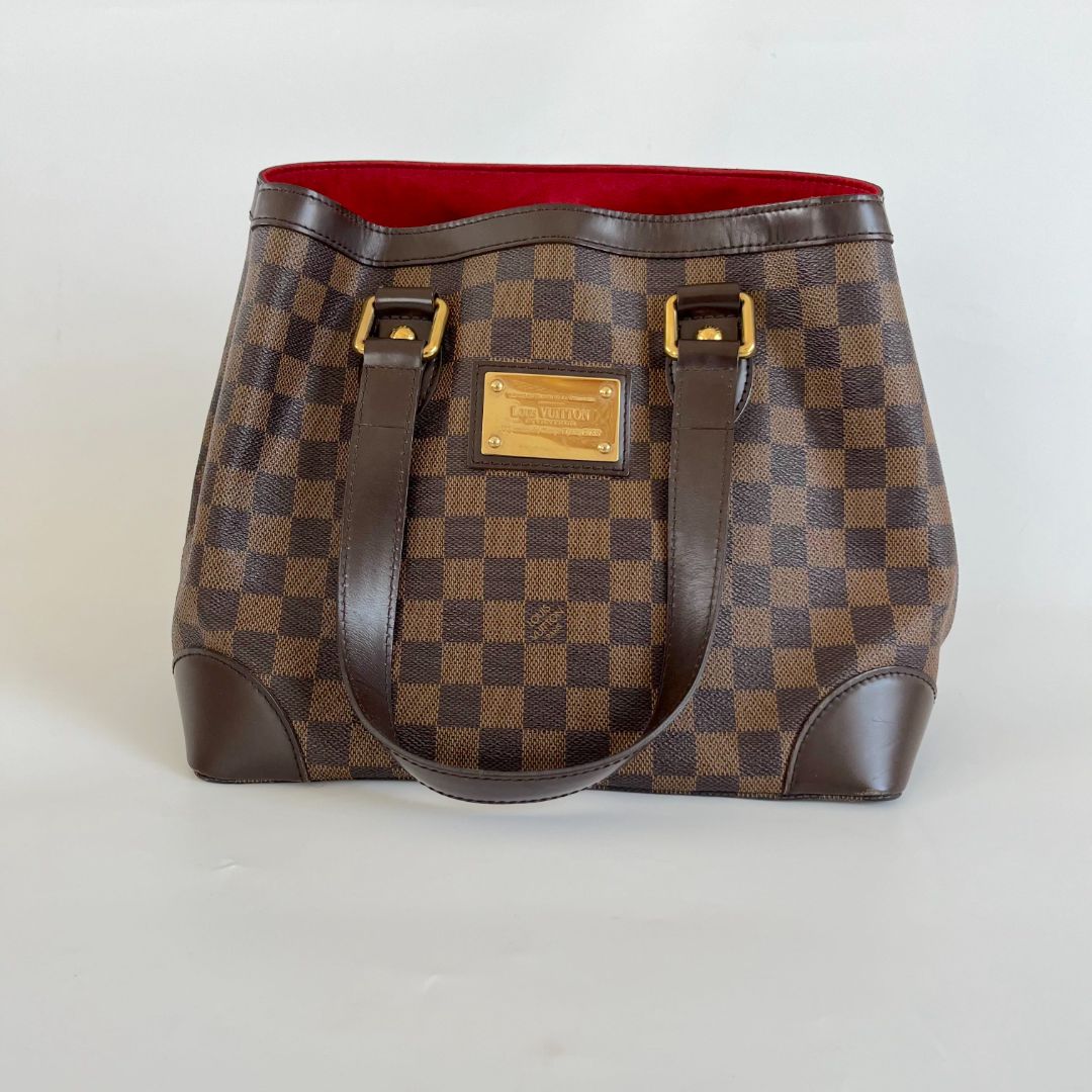 Louis Vuitton Damier Ebene Canvas and Leather Hampstead PM Bag