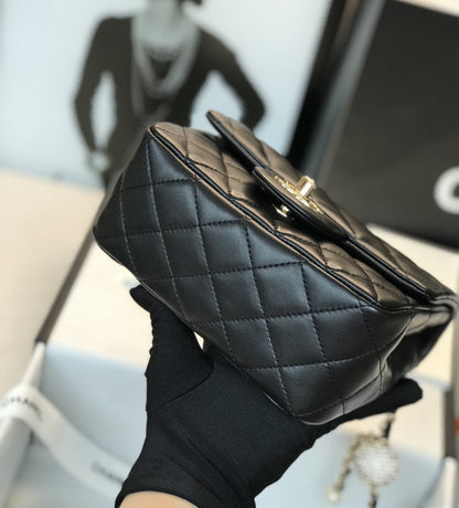 Chanel Classic Mini Square Black