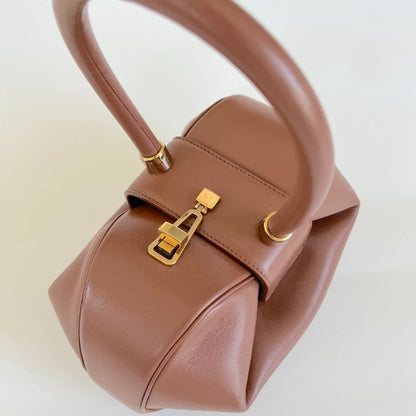 Gabriela Hearst brown leather Nina Bag