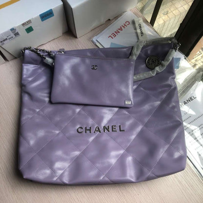 Chanel 22 Bag Purple