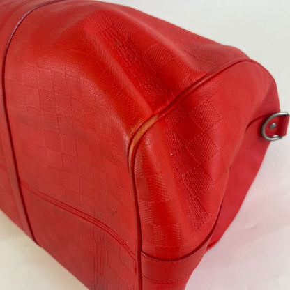 Louis Vuitton Damier Infini Keepall Bandouliere 45 Boston Bag