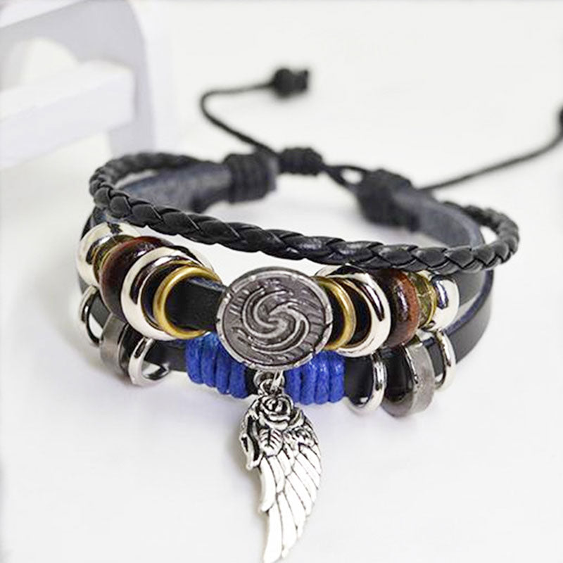 Maple Leaf Feather Personality Simple Bracelet