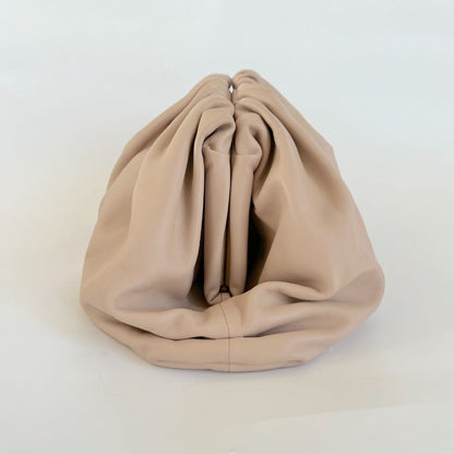 Bottega Veneta Tan Leather The Pouch Clutch