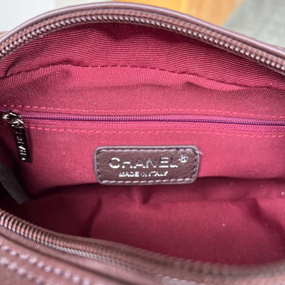 Chanel Brown Cambon Ligne Shoulder Bag Dark brown