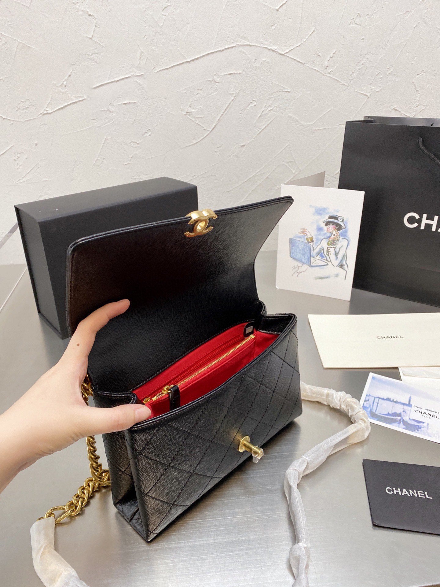 Chanel Flap Bag Caviar