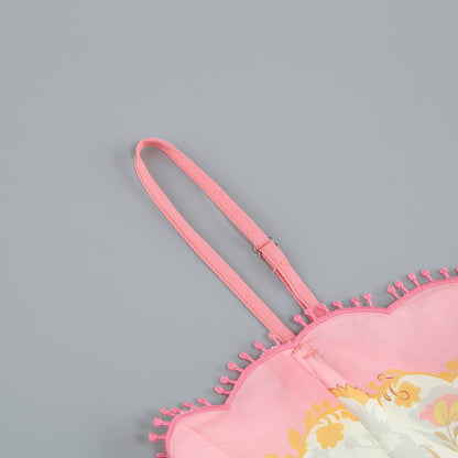 loveedsTM-Backless strappy slim waist cake dress