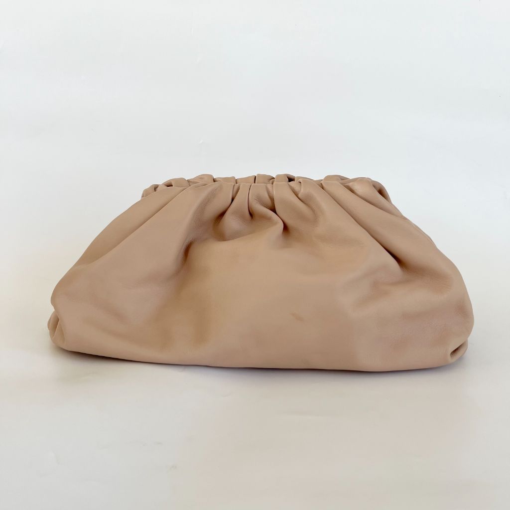 Bottega Veneta Tan Leather The Pouch Clutch