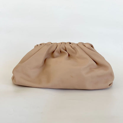 Bottega Veneta Tan Leather The Pouch Clutch
