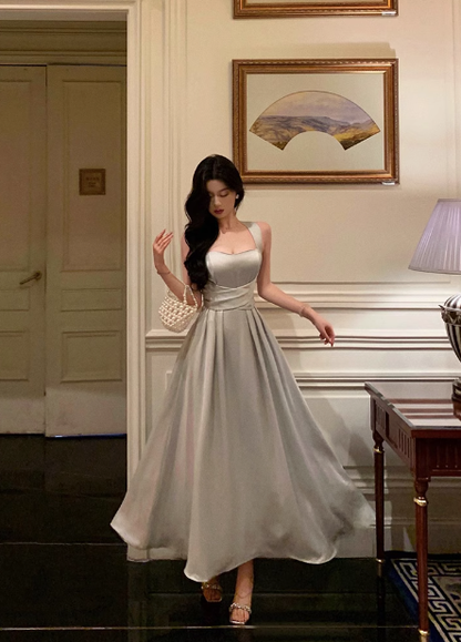 Pretty A Line Straps Satin 18th Birthday Dress Party Outfits Birthday Outfits For Womens DP0170