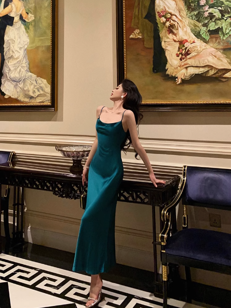 Sexy Mermaid Spaghetti Straps 21st Birthday Dress Holiday Party Birthday Outfits For Women DP0175