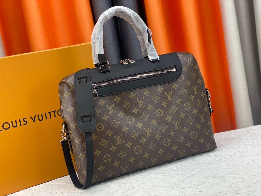LOUIS VUITTON Monogram Macassar PDJ NM M54019