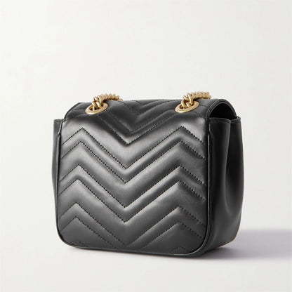 GUCCI GG Marmont matelassé leather shoulder bag