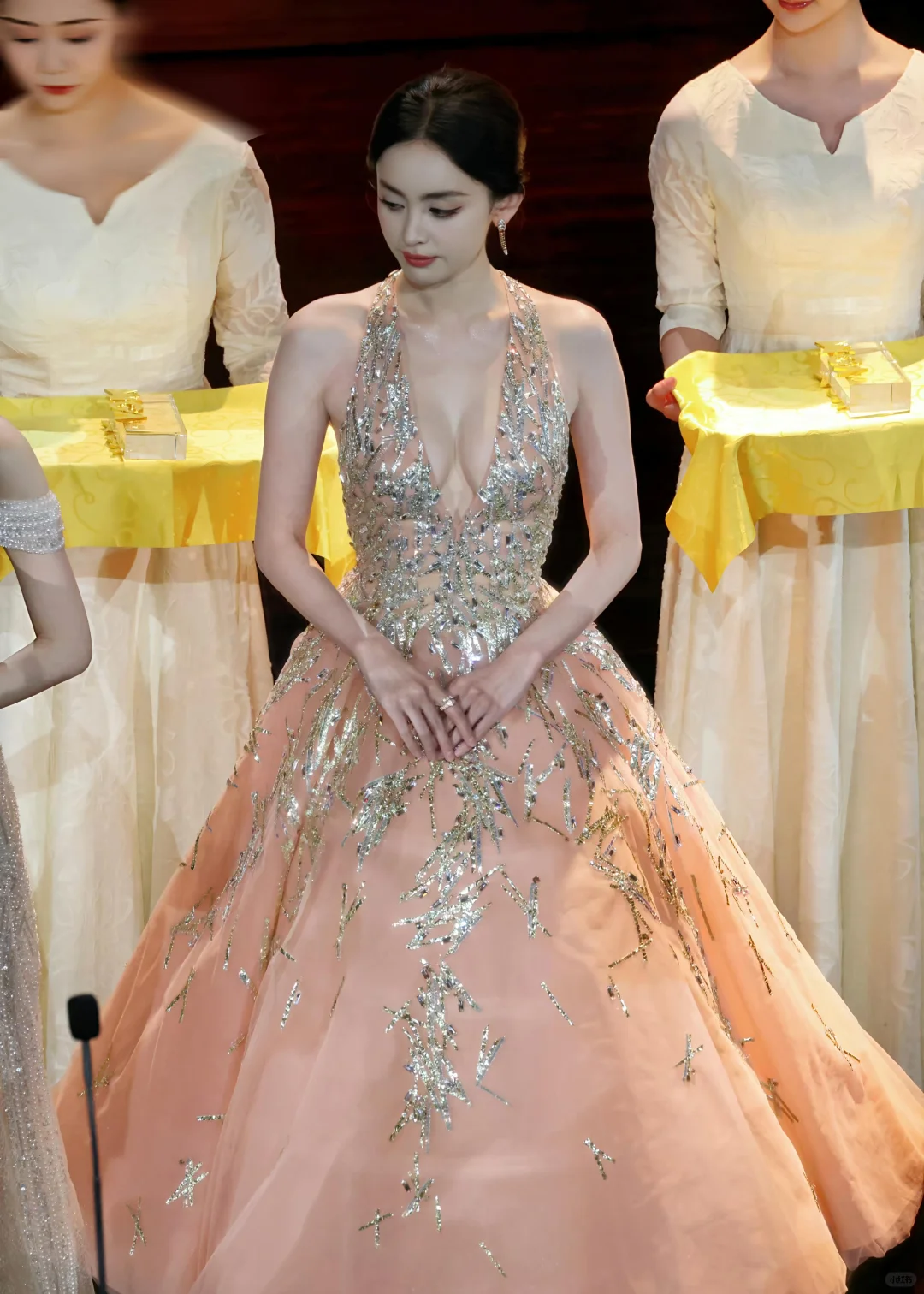 Fairy A Line Halter Sequin Tulle Open Back Party Dress Birthday Dress SH2925