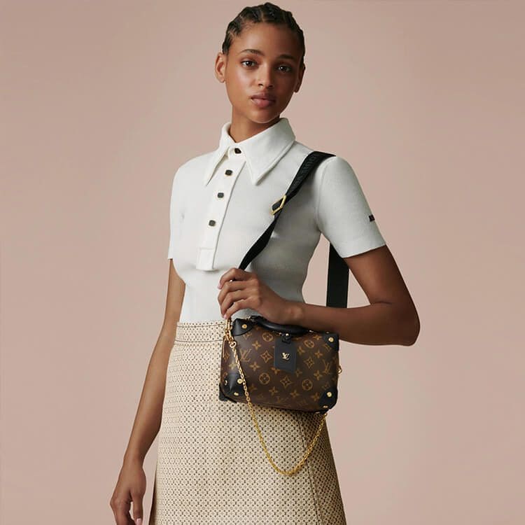 Louis Vuitton Petite Malle Souple Handbag M45571