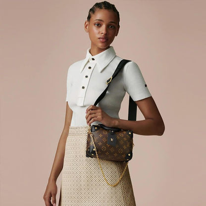 Louis Vuitton Petite Malle Souple Handbag M45571