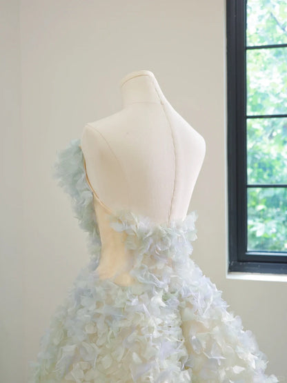 Specially adjusted Monet Garden color fairy elegant long tulle Prom Dress evening dress gh5061