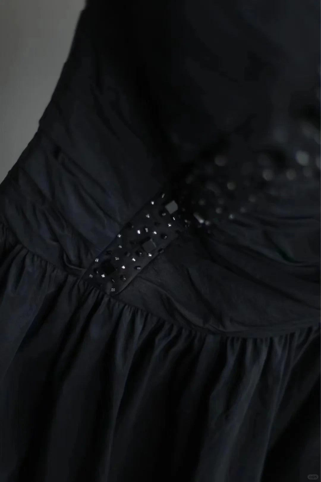 Black Vintage Cute Elegant Exquisite Sweetheart Neckline Pleated Short Princess Taffeta Homecoming Dress Prom Dress Evening Dress Party Dress gh4167