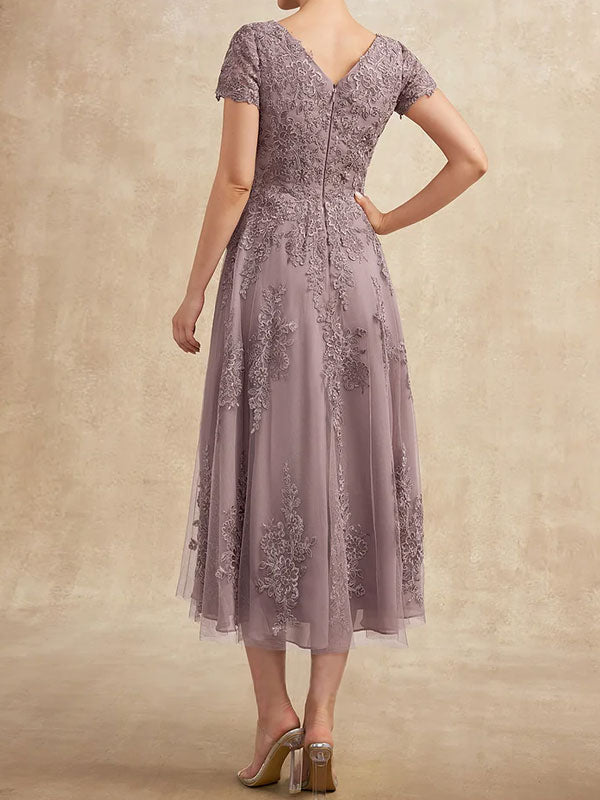 Elegant Lace Hollow Out Temperament Women's Dress