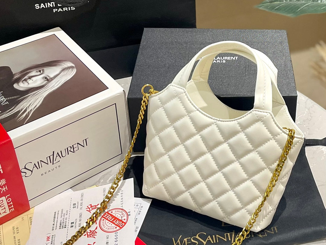 SAINT LAURENT YSL WOMEN ICARE MAXI SHOPPING BAG