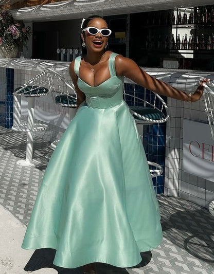 Elegant A line Straps Prom Dress Party Dress       fg5368