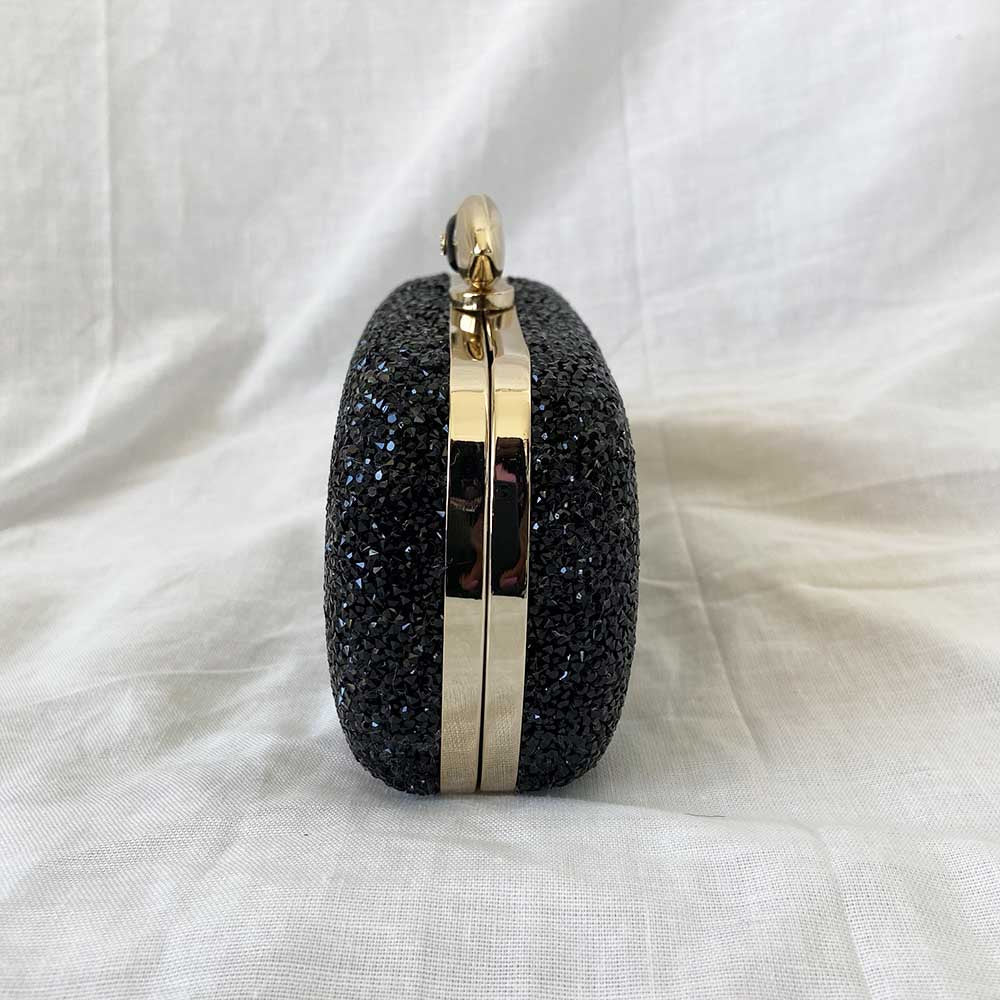 Diane von Furstenberg Crystal Evil Eye Clutch