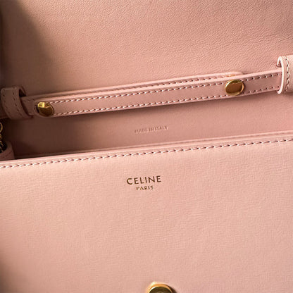 WALLET ON CHAIN MARGO in Shiny calfskin