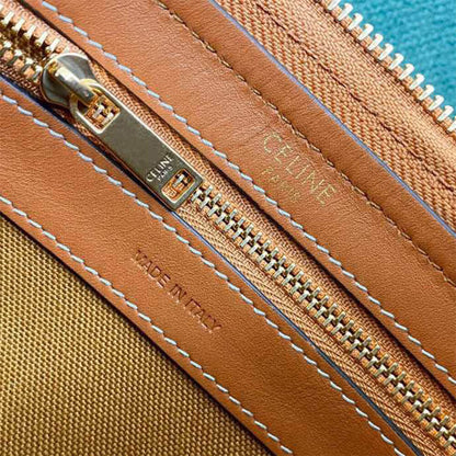 CELINE Large Boston IN Triomphe Canvas and calfskin