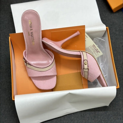 LOUIS VUITTON 6AM MULE ROSE 1ADIFX