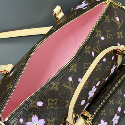 LOUIS VUITTON X MURAKAMI PAPILLON SAKURA BROWN 27CM M13097
