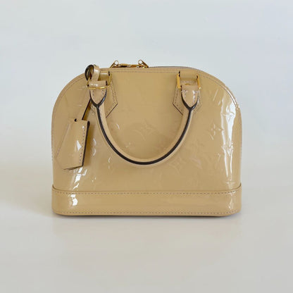 Louis Vuitton vernis monogram alma bb
