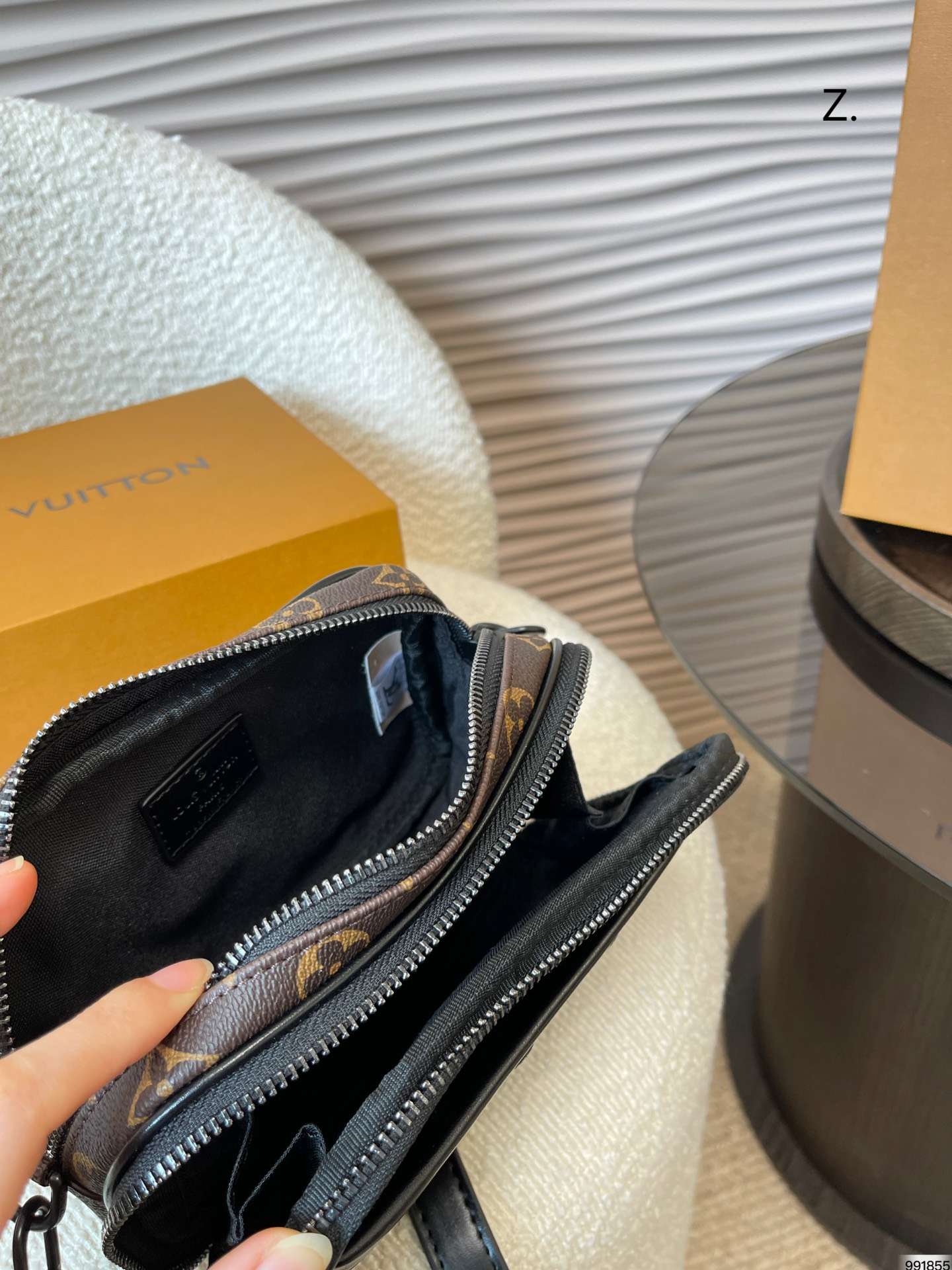 LOUIS VUITTON Alpha Wearable Wallet Eclipse Monogram