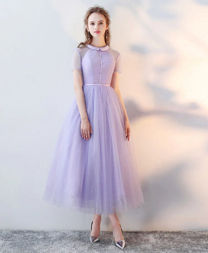 A Line Tulle Evening Dress, Graduation prom dress         cg23185