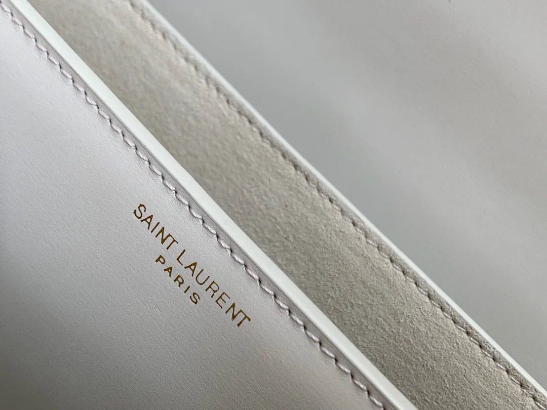 SL sunset classic antique gold multi-layered small square bag