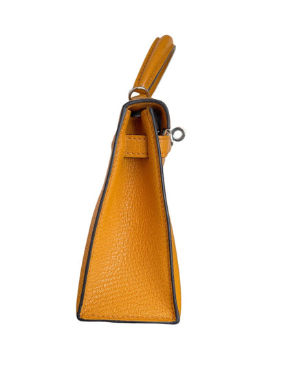 Hermes Kelly Mini Chevre Sesame Bag