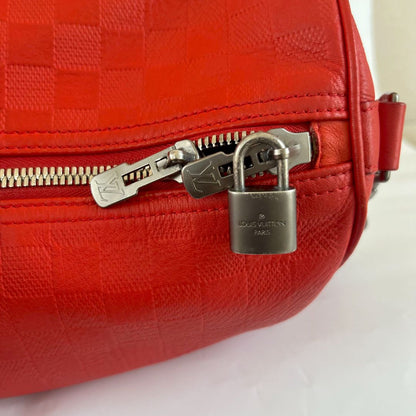 Louis Vuitton Damier Infini Keepall Bandouliere 45 Boston Bag