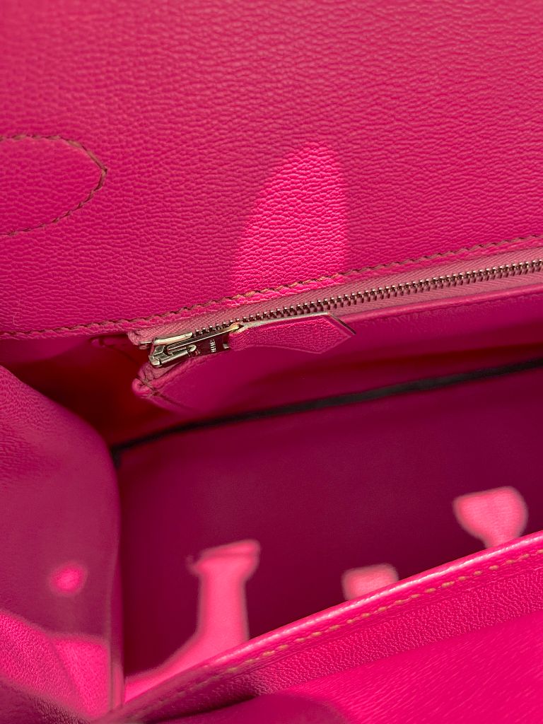 Hermès Very Rare Birkin HSS Special Order 35 cm Shiny Black Crocodile Birkin Bag