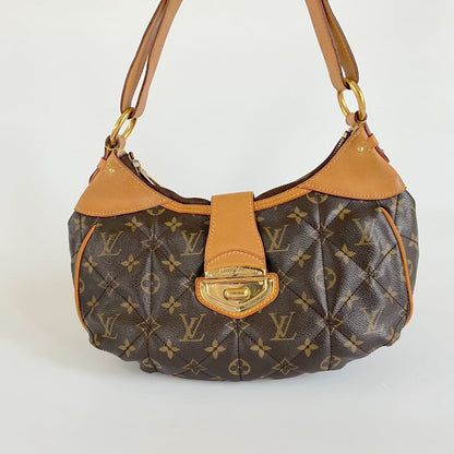 Louis Vuitton brown monogram quilted shoulder bag