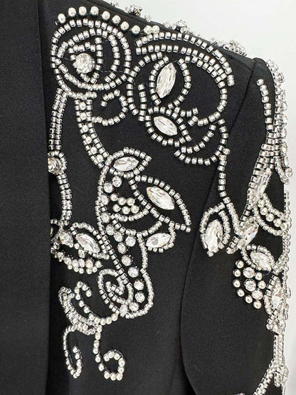 Crystal Lace Applique Elegant Skirt Dress Sets