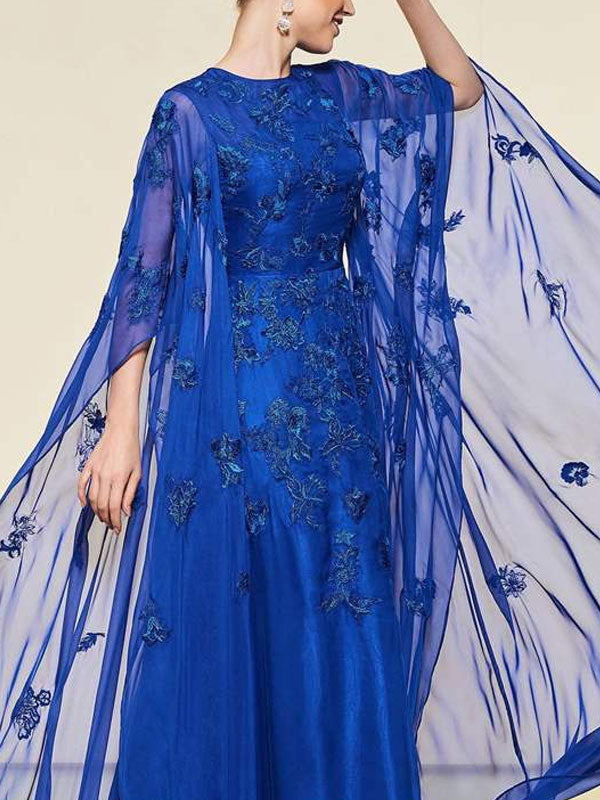 Elegant Lace Wedding Mother-of-the-Bride Dress