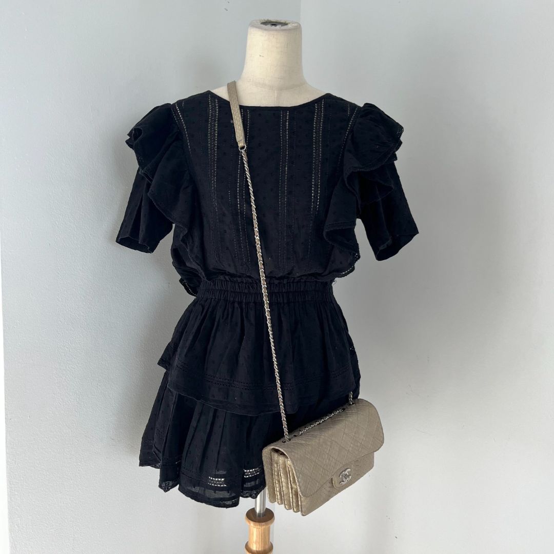 Chanel Mini Rectangle Gold Python Crossbody Bag