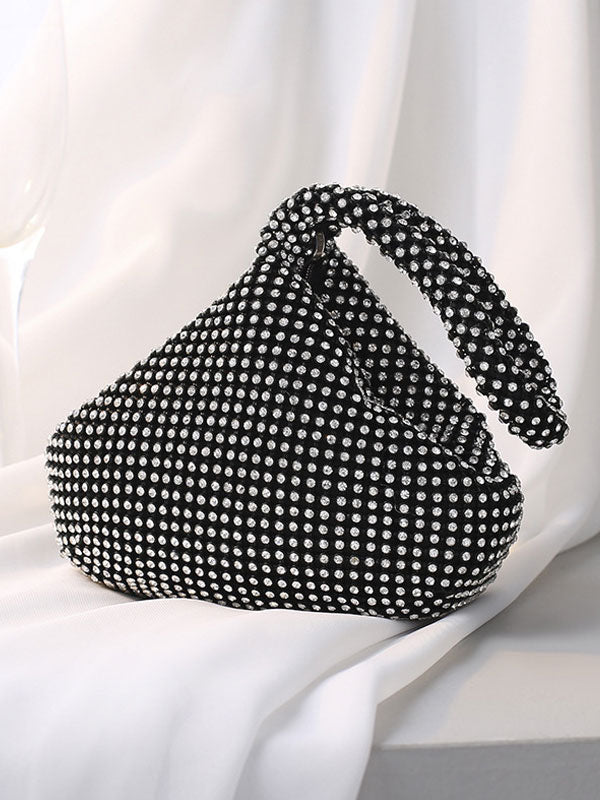 Handmade Rhinestone Clutch Party Bag