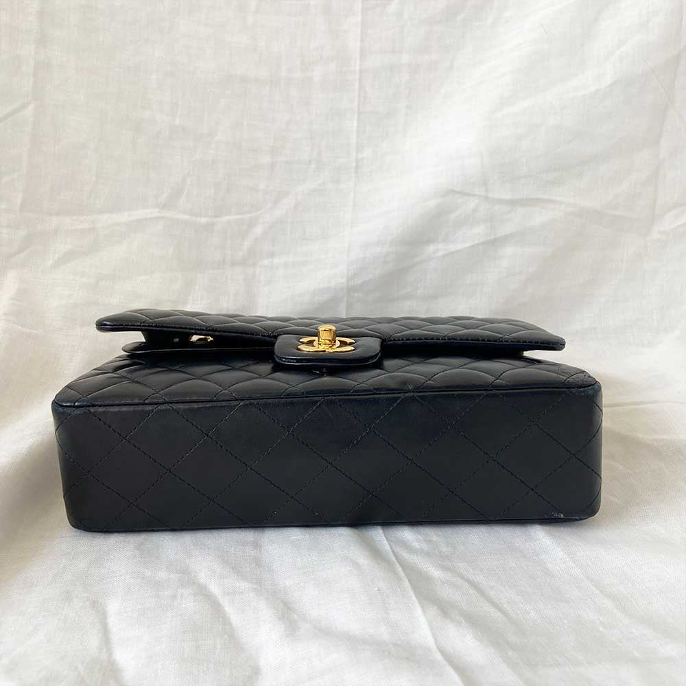 Chanel Medium Lambskin Double Flap Bag