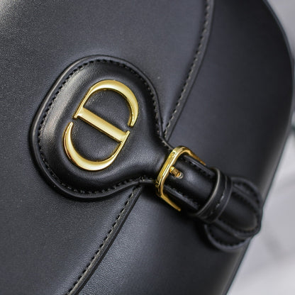 Dior Medium Dior Bobby Bag Black Box Calfskin Women