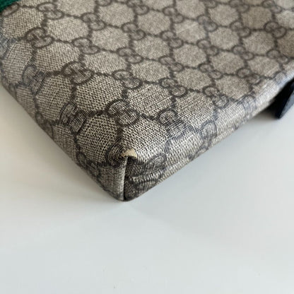 Gucci GG Supreme Monogram Web Messenger Bag