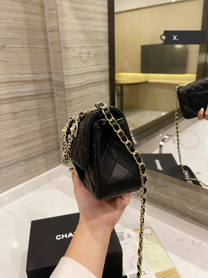 Chanel Seasonal Mini Rectangle Black