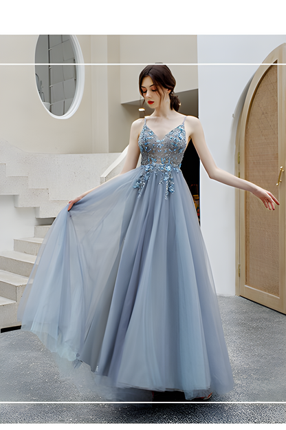 loveedsTM-Forest style small fresh dreamy temperament evening dress