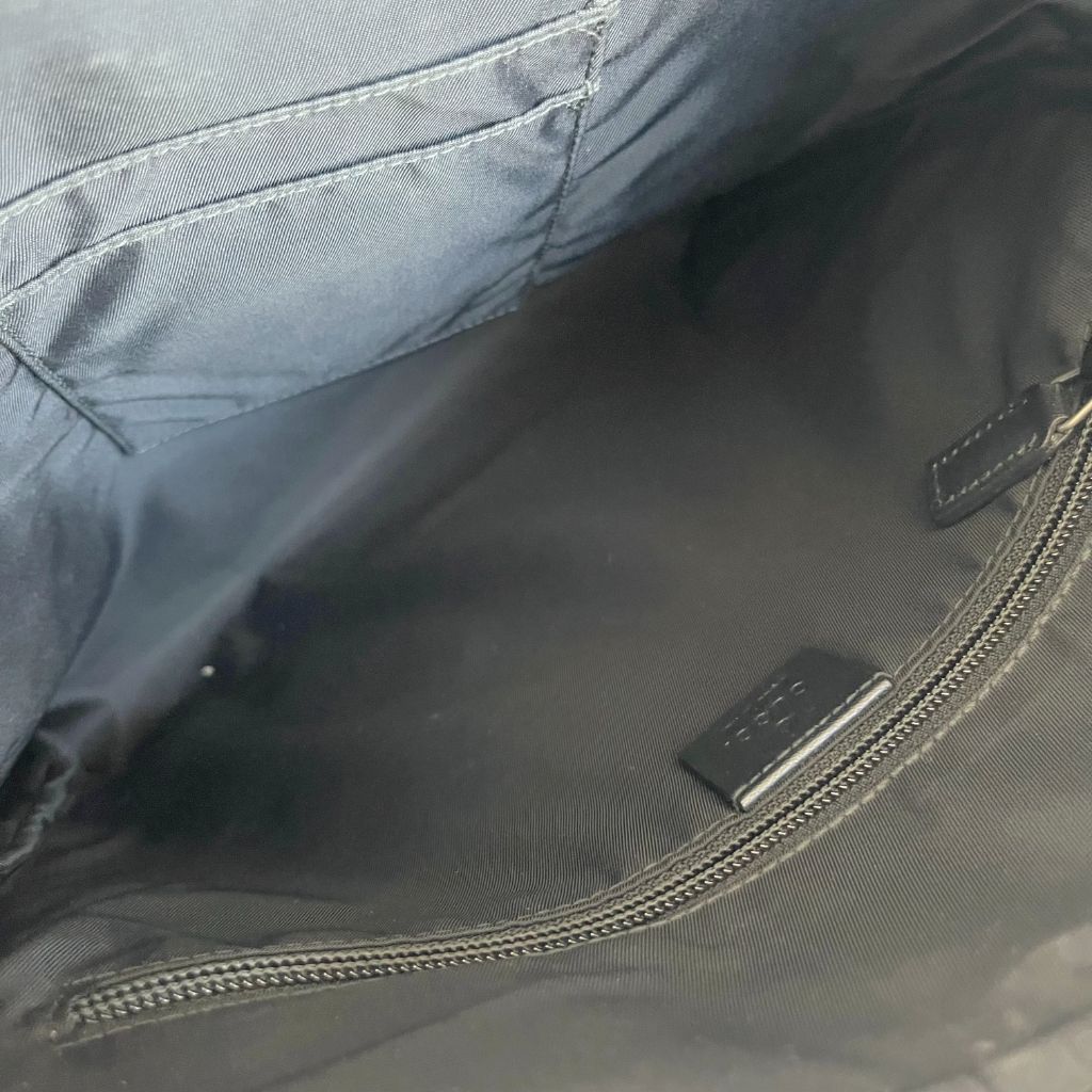 Gucci GG Supreme Monogram Web Messenger Bag